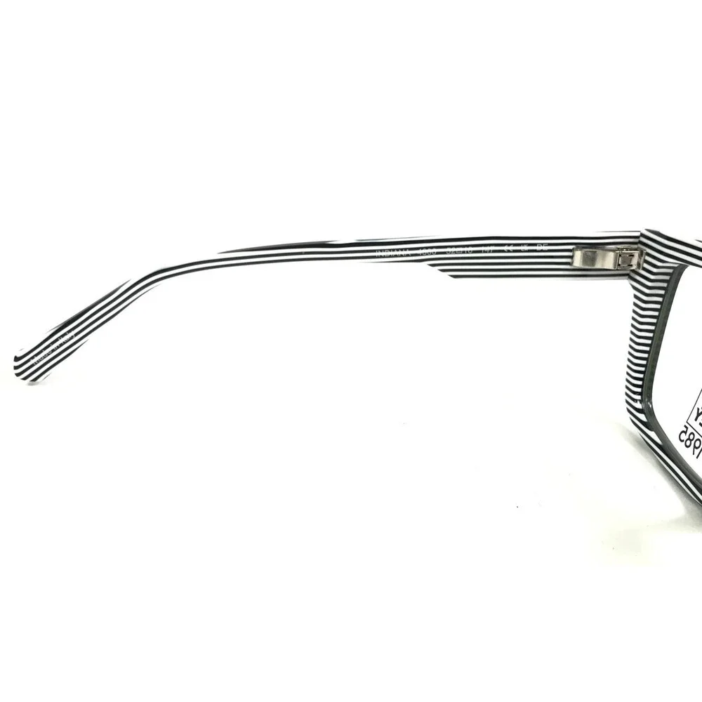 J. F. Rey Eyeglasses Frames INDIANA 4800 Dark Dark Green White Thick 52-18-137